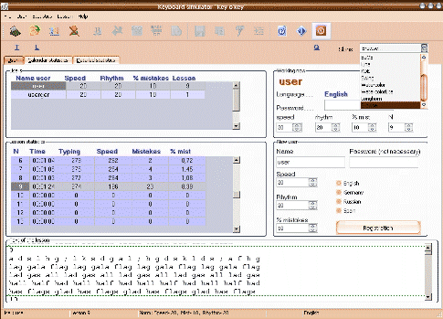 Key okey - Touch Typing Tutorial Lessons
