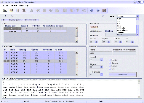 Key okey - Touch Typing Tutorial Lessons