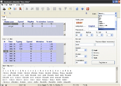 Key okey - Touch Typing Tutorial Lessons